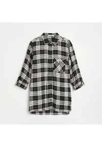 Reserved - Koszula w kratę - Czarny. Kolor: czarny #1