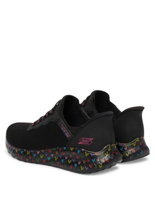 skechers - Skechers Sneakersy BOBS Sport Squad Chaos 117249/BBK Czarny. Kolor: czarny. Materiał: materiał. Model: Skechers Sport