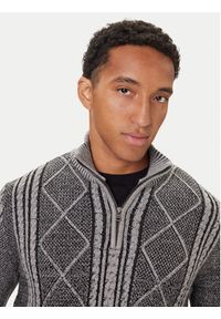 Guess Sweter M5BR44 Z2ZK2 Szary Regular Fit. Kolor: szary. Materiał: syntetyk #5