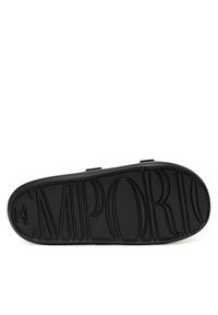 Emporio Armani Klapki XVPS15 XD444 N349 Czarny. Kolor: czarny #3