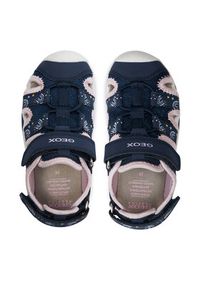 Geox Sandały B Sandal Multy Girl B450DB 0ASCE CF48T S Granatowy. Kolor: niebieski #3