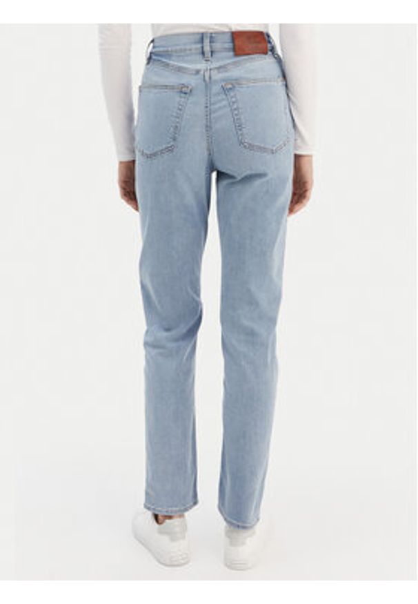 Calvin Klein Jeans Jeansy LV047E618G Niebieski Mom Fit. Kolor: niebieski