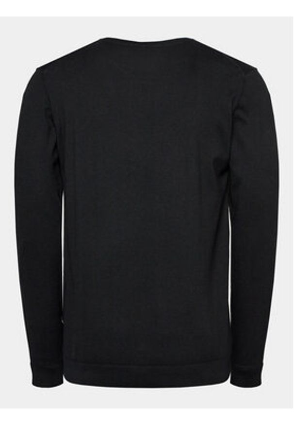 INDICODE Sweter Wildman 35-697 Czarny Regular Fit. Kolor: czarny. Materiał: bawełna