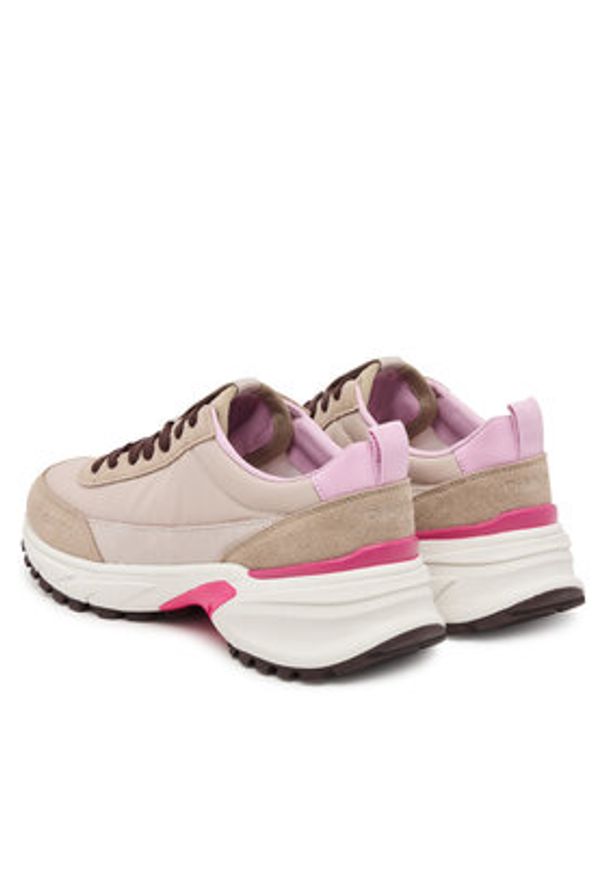 Calvin Klein Sneakersy Hike Runner Mg Nylon Mix YW0YW02075 Szary. Kolor: szary. Materiał: zamsz, skóra