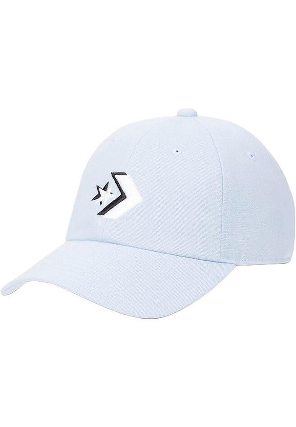 Czapka Converse Large Logo Sc Cap Mpu, Dla obu płci. Kolor: niebieski. Materiał: poliester, materiał
