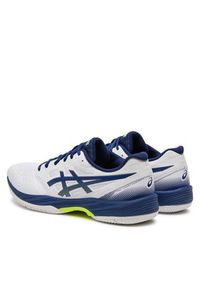 Asics Buty halowe Gel-Court Hunter 3 1071A088 Biały. Kolor: biały. Materiał: skóra