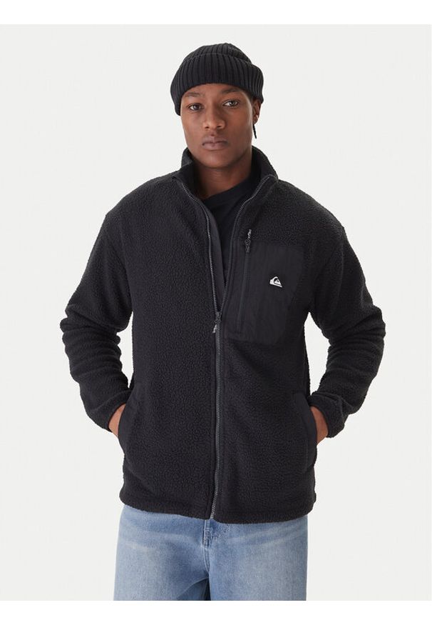 Quiksilver Bluza EQYPF03066 Czarny Regular Fit. Kolor: czarny. Materiał: syntetyk