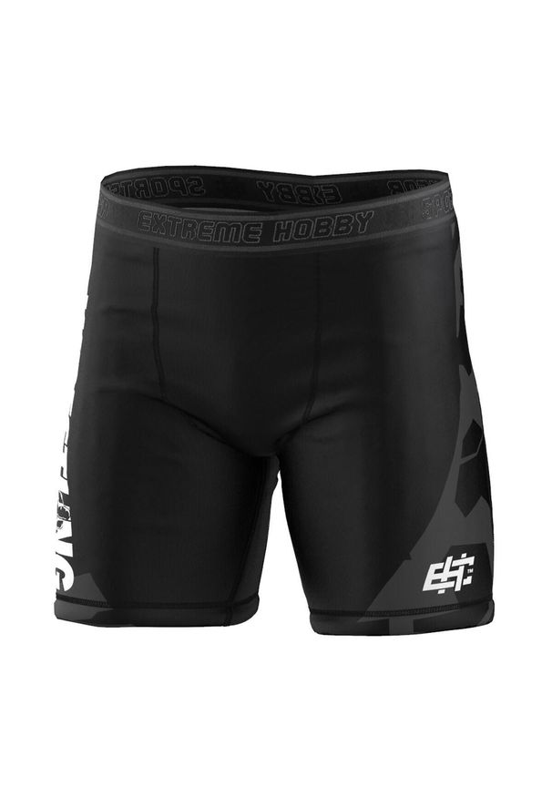 Spodenki Vale Tudo do MMA męskie EXTREME HOBBY BOLD WRESTLING. Kolor: czarny. Materiał: elastan, poliester