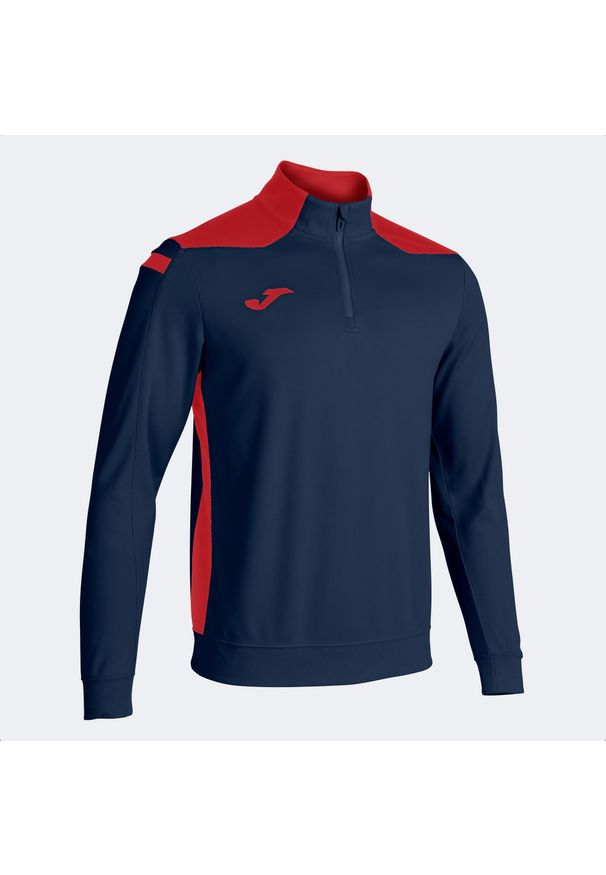 Bluza do piłki nożnej męska Joma Championship VI. Kolor: niebieski, wielokolorowy, czerwony