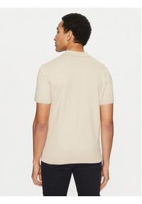 Selected Homme Polo 16092437 Beżowy Regular Fit. Typ kołnierza: polo. Kolor: beżowy. Materiał: bawełna #4