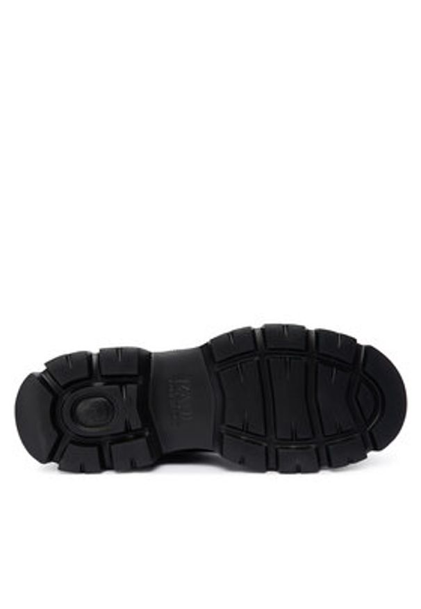 Karl Lagerfeld - KARL LAGERFELD Botki KL43566 Czarny. Kolor: czarny. Materiał: skóra