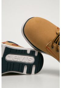 Levi's® - Levi's - Buty dziecięce. Okazja: na spotkanie biznesowe. Nosek buta: okrągły. Zapięcie: sznurówki. Kolor: żółty. Materiał: guma. Styl: biznesowy #4