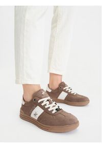 Beverly Hills Polo Club Sneakersy CEO-A1419104A Brązowy. Kolor: brązowy. Materiał: materiał #7