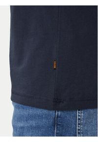 BOSS T-Shirt Te_Container 50546920 Granatowy Regular Fit. Kolor: niebieski. Materiał: bawełna #5
