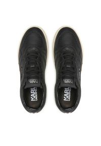 Karl Lagerfeld - KARL LAGERFELD Sneakersy KL53020 Czarny. Kolor: czarny. Materiał: skóra
