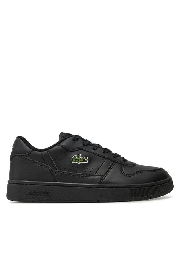 Lacoste Sneakersy T-Clip Set 224 7-48SUJ000802H Czarny. Kolor: czarny. Materiał: skóra