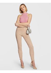 Guess Sweter Shayna W2BR66 Z2YK2 Różowy Slim Fit. Kolor: różowy. Materiał: wiskoza #4