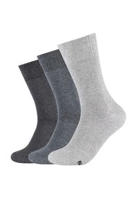 skechers - Skarpetki sportowe męskie 3pk Men's Basic Socks. Kolor: szary