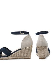 Clara Barson Espadryle WSS20802-03 Granatowy. Kolor: niebieski. Materiał: materiał #6