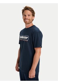 Quiksilver T-Shirt EQYZT08179 Granatowy Regular Fit. Kolor: niebieski. Materiał: bawełna #1