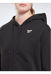 Reebok Bluza Identity Small Logo H54754 Czarny Regular Fit. Kolor: czarny. Materiał: bawełna #3
