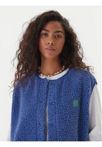 Quiksilver Kamizelka EQWPF03002 Niebieski Regular Fit. Kolor: niebieski. Materiał: syntetyk #6