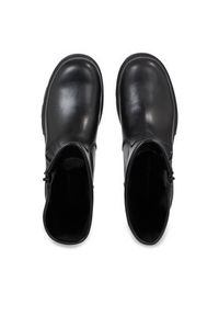 Calvin Klein Jeans Botki Chunky Combat Zip Boot Wn YW0YW01109 Czarny. Kolor: czarny