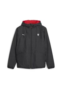 Dwustronna kurtka zimowa męska Puma Scuderia Ferrari Padded - 620978-01. Kolor: czarny. Sezon: zima. Sport: turystyka piesza #1