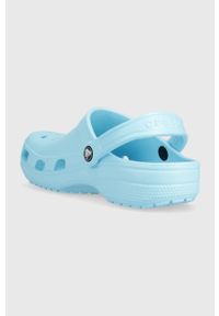 Crocs klapki Classic damskie kolor niebieski 10001 10001.411-411. Kolor: niebieski. Materiał: materiał. Wzór: gładki #4