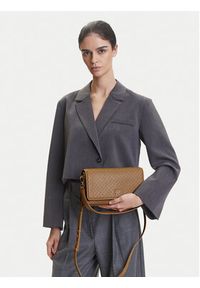 TOMMY HILFIGER - Tommy Hilfiger Torebka AW0AW16933 Brązowy. Kolor: brązowy. Materiał: skórzane #3
