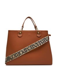 Emporio Armani Torebka EW000360 AF12103 M6030 Brązowy. Kolor: brązowy. Materiał: skórzane #6