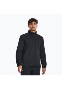 Bluza męska Under Armour Tactical Rival Job Fleece 1/4 Zip. Kolor: czarny. Sport: fitness #1