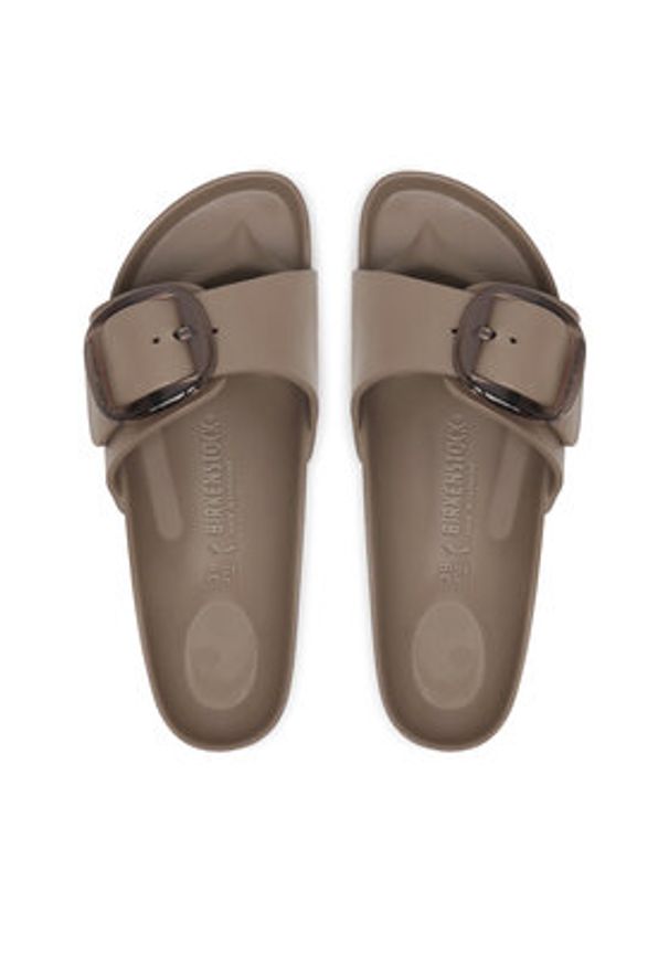 Birkenstock Klapki Madrid Big Buckle Eva 1030479 Beżowy. Kolor: beżowy. Materiał: syntetyk
