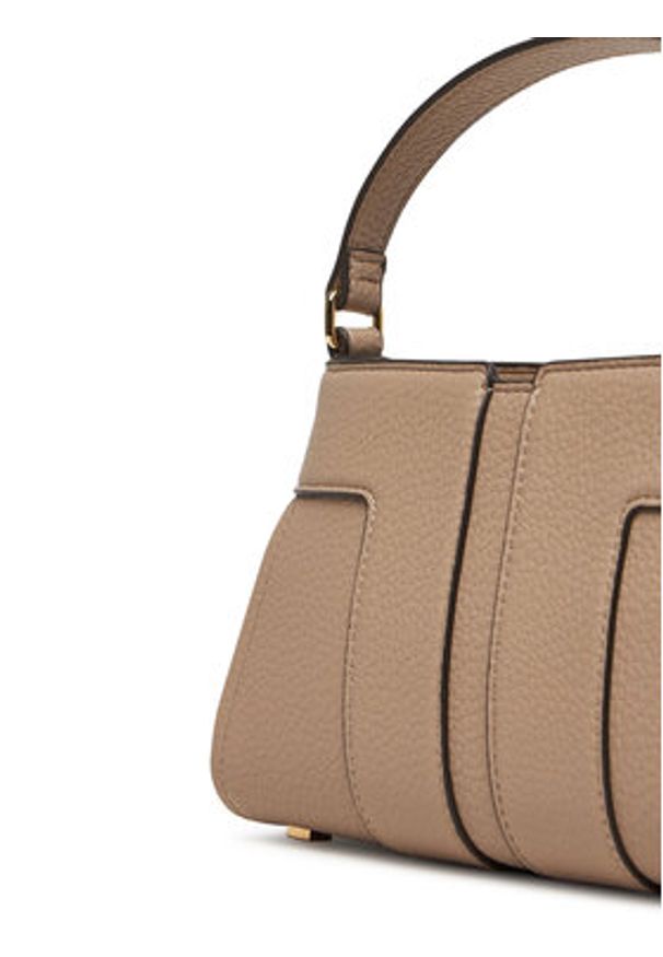 Elisabetta Franchi Torebka BS-06A-51E2-V400 Beżowy. Kolor: beżowy. Materiał: skórzane