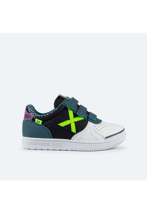 Munich - MUNICH G3 434 niskie buty sportowe biało-zielone roz. 38. Okazja: na co dzień. Kolor: wielokolorowy, czarny, zielony