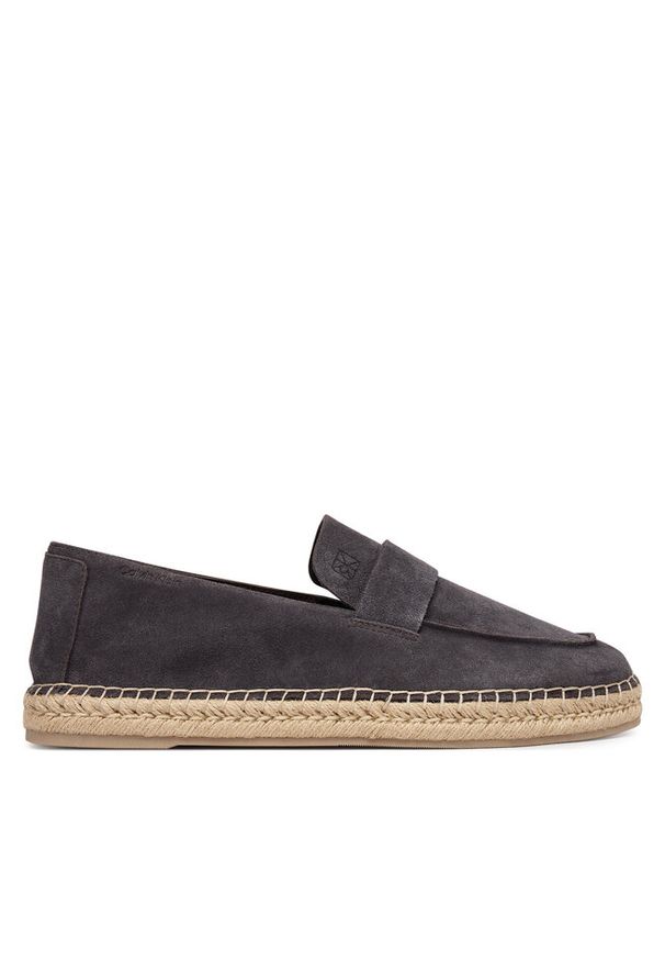Espadryle Calvin Klein. Kolor: szary