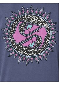 Quiksilver T-Shirt Spin Cycle EQYZT07653 Granatowy Regular Fit. Kolor: niebieski. Materiał: bawełna #3