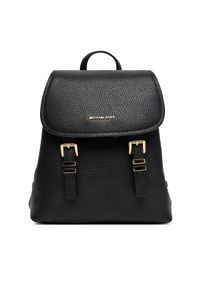MICHAEL Michael Kors Plecak Quinn 30T5GQNB0L Czarny. Kolor: czarny. Materiał: skóra