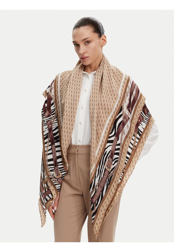Guess Chusta AW5302 SIL03 Beżowy. Kolor: beżowy. Materiał: materiał, poliester