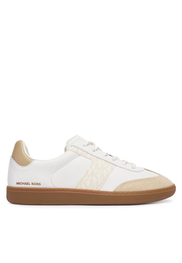 MICHAEL Michael Kors Sneakersy Jovie 43T6JVFS2L Biały. Kolor: biały. Materiał: skóra