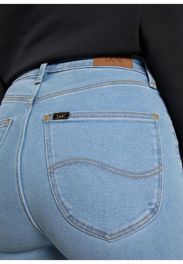 Lee - LEE IVY DAMSKIE SPODNIE JEANSOWE LIGHT RUBY L32ETVZB 112145047