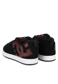 DC Sneakersy COURT GRAFFIK 300529-BW5 Czarny. Kolor: czarny. Materiał: skóra #6