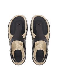 Castañer Espadryle Tokio/261 025672 Czarny. Kolor: czarny. Materiał: skóra #5