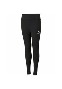 Legginsy dla Dzieci Puma Czarny 152 - Sportowe i Wygodne. Kolor: czarny. Styl: sportowy