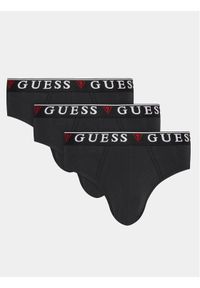 Guess Komplet 3 par slipów U97G00 K6YW1 Czarny. Kolor: czarny. Materiał: bawełna