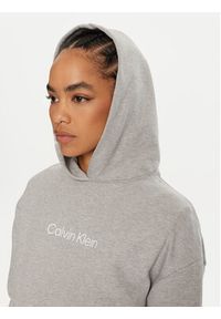 Calvin Klein Bluza Hero Logo K20K205449 Szary Relaxed Fit. Kolor: szary. Materiał: bawełna