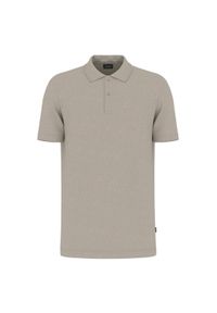 JOOP! Polo Jorge 30101934 Beżowy Slim Fit. Typ kołnierza: polo. Kolor: beżowy. Materiał: bawełna #1