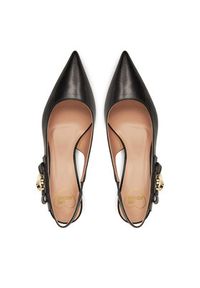 Love Moschino - LOVE MOSCHINO Czółenka JA10155G0MIE0000 Czarny. Kolor: czarny. Materiał: skóra #5