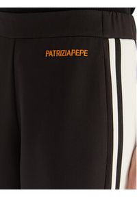 Patrizia Pepe Spodnie dresowe 2P1716/A664-K103 Czarny Regular Fit. Kolor: czarny. Materiał: syntetyk #2