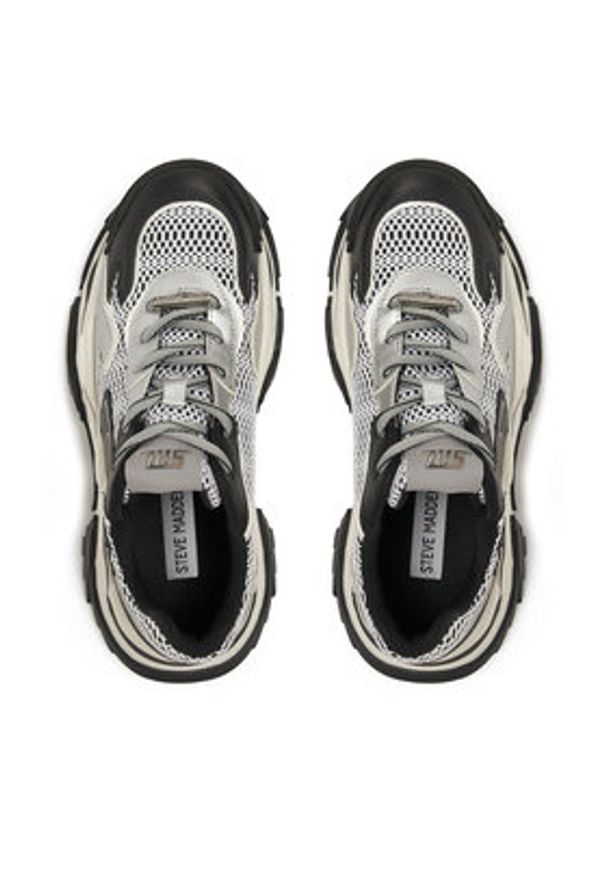 Steve Madden Sneakersy Kingpin SM11003513 Czarny. Kolor: czarny. Materiał: skóra